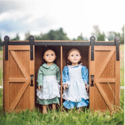 The Queen's Treasures 18 Inch Doll Little House Clothes Storage Trunk 4 The Queen's Treasures 18 Inch Doll Little House Clothes Storage Trunk - Image 2