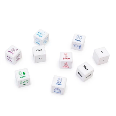 Junior Learning Sentences Cubes, Set Of 9 5 Junior Learning Sentences Cubes, Set Of 9 - Image 3