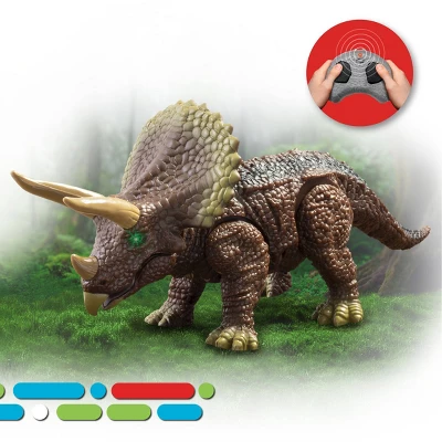 Discovery Kids Triceratops LED Infrared Remote Control (RC) Toy 4 Discovery Kids Triceratops LED Infrared Remote Control (RC) Toy - Image 2