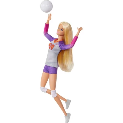 Barbie Made To Move Career Volleyball Player Doll 3 Barbie Made To Move Career Volleyball Player Doll