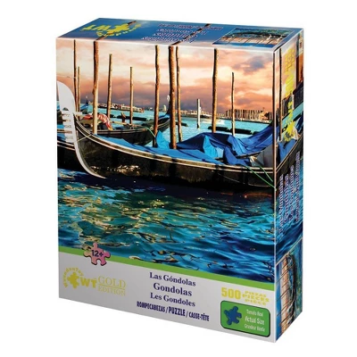 Wuundentoy Gold Edition: Gondolas Jigsaw Puzzle - 500pc 5 Wuundentoy Gold Edition: Gondolas Jigsaw Puzzle - 500pc - Image 3