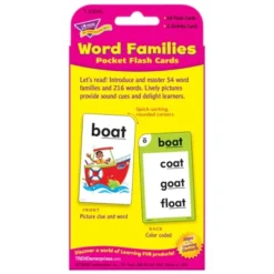 TREND Word Families Pocket Flash Cards -Learning Toys Sales GUEST ab6a41b5 addf 478c 9f7e 98bcc5d56d70