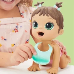 Baby Alive Lil Snacks Baby Doll - Brown Hair -Learning Toys Sales GUEST ab8a3f5c a953 4d51 b33c f4ac0a514739