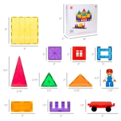 Best Choice Products 265-Piece Kids Magnetic Tiles Set Construction Building Blocks Educational STEM Toy -Learning Toys Sales GUEST aba97e53 876f 40dc b3c4 9802661ad6f4