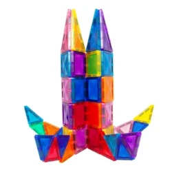 PicassoTiles® Mini Diamond Magnetic Tiles 61-Piece Set -Learning Toys Sales GUEST ac603ce4 0b7f 4d6b bd0b 9bb174dfed23
