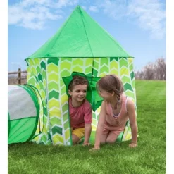 HearthSong Indoor Outdoor Two Green Pop-Up Play Tents And Two Tunnels For Kids -Learning Toys Sales GUEST ae587e81 9efa 4cfd 8173 b0641d67a6ea