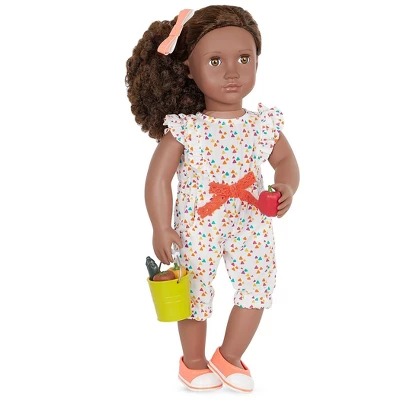 Our Generation Nahla With Storybook & Accessories 18" Posable Gardening Doll 4 Our Generation Nahla With Storybook & Accessories 18" Posable Gardening Doll - Image 2