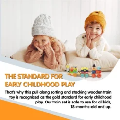 Leo & Friends Block Train Stacking Set 10 Leo & Friends Block Train Stacking Set -Learning Toys Sales GUEST af018630 1418 43c7 bd37 f995a37d5001