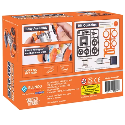 Elenco TEACH TECH Solar Mini-Racer Kit 3 Elenco TEACH TECH Solar Mini-Racer Kit