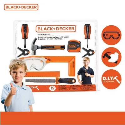 Black & Decker BLACK+DECKER 10pc Toolset 3 Black & Decker BLACK+DECKER 10pc Toolset