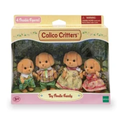 Calico Critters Toy Poodle Family