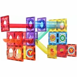 Link Magnetic Tile Building Roller Coaster Kids Block 61 Piece Set Educational Toys For Children Ages 3 Years Plus -Learning Toys Sales GUEST b0cc1e61 0a32 456c bc49 6337cc603617