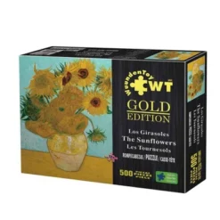 Wuundentoy Gold Edition: The Sunflowers Jigsaw Puzzle - 500pc -Learning Toys Sales GUEST b1fb535d 76ee 42bb b1a9 0eb7af434b6d