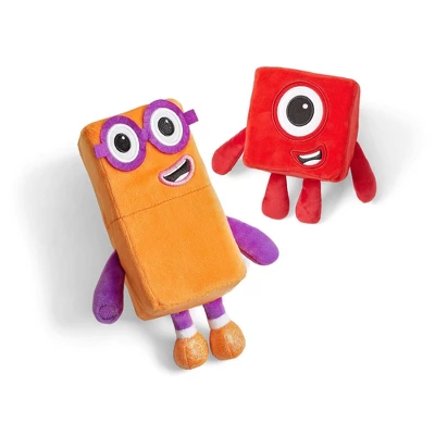 Hand2Mind Numberblocks One And Two Playful Pals Plushes 7 Hand2Mind Numberblocks One And Two Playful Pals Plushes - Image 5