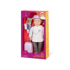 Our Generation Ari With Rolling Luggage & Accessories 18" Travel Doll -Learning Toys Sales GUEST b25d640c 617b 4855 8f53 77aa266049a7