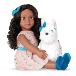 Our Generation Celeah & Confetti 18" Matching Doll & Pet Set -Learning Toys Sales GUEST b263f3db fe44 4833 9926 b8aee63cafe2