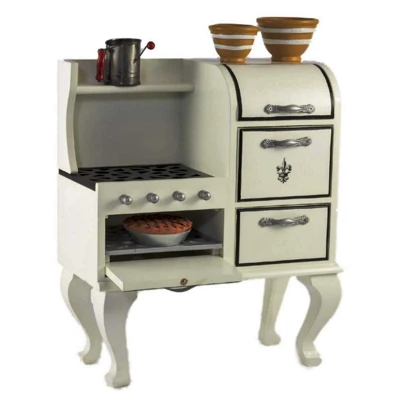The Queen's Treasures 18 Inch Doll 1930's Style Wooden Stove & Oven 9 The Queen's Treasures 18 Inch Doll 1930's Style Wooden Stove & Oven - Image 7