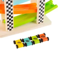 Toy Time Ramp And Colorful Racecar Set- Wooden Car Racer With 4 Colorful Cars With Moving Wheels -Learning Toys Sales GUEST b31e1729 f9cc 4b16 89f9 d46fdf44c736