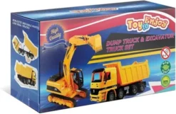 Toy To Enjoy Excavator & Dump Truck Toy For Kids (Set Of 2) 15 X 5 X 5 Inches -Learning Toys Sales GUEST b3c5196f cbe2 48bb b4e6 58d172ce1034