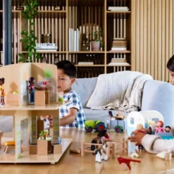 HABA Little Friends Dollhouse City Villa With 10 Pieces Of Furniture -Learning Toys Sales GUEST b554dbad 3ead 40de 980a 5f65443927a2