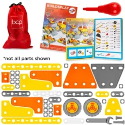 Best Choice Products Kids 147-Piece 5-in-1 Educational STEM Building Toy Kit W/ Car, Helicopter, Boat, Bulldozer, Truck -Learning Toys Sales GUEST b57bd715 6a61 4521 9a7e 19f6f66623ee