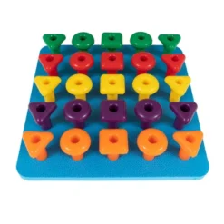 Edxeducation Stacking Shape Pegs & Pegboard Set -Learning Toys Sales GUEST b81ab396 6813 4f4a 8aa1 51ef4f766177