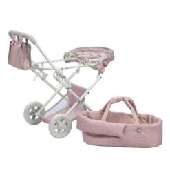 Olivia's Little World - Polka Dots Princess Baby Doll Deluxe Stroller - Pink & Gray -Learning Toys Sales GUEST b8f4b8ef a126 4e4c aa4e ef1447b86208