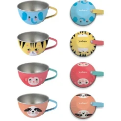 Jewelkeeper Jungle Design Tea Set Pretend Play Food And Case - 42 Pieces -Learning Toys Sales GUEST b9bc3b66 eadd 45f8 b5f3 399a650c5158