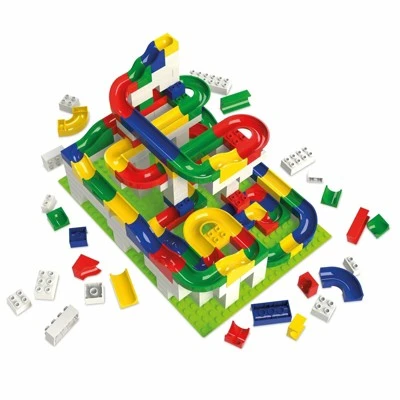 Hubelino Marble Run - 200-Piece Big Building Box 4 Hubelino Marble Run - 200-Piece Big Building Box - Image 2
