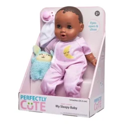 Perfectly Cute 14" My Sleepy Baby - Brunette With Brown Eyes -Learning Toys Sales GUEST bbc8ca9b ec60 41eb b7be 566a653ab541