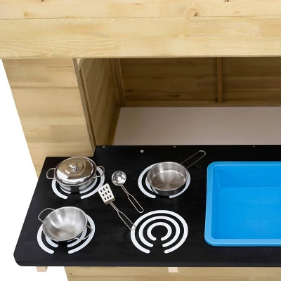 TP Toys Bakewell Wooden Playhouse 4 TP Toys Bakewell Wooden Playhouse - Image 2