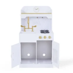 Teamson Kids Petite Versailles Classic Play Kitchen With Accessories -Learning Toys Sales GUEST bfd34b8b f7e6 44b4 bc6f b44b627b2302