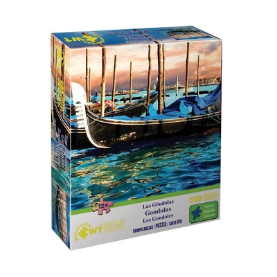Wuundentoy Gold Edition: Gondolas Jigsaw Puzzle - 500pc 4 Wuundentoy Gold Edition: Gondolas Jigsaw Puzzle - 500pc - Image 2
