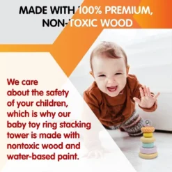 Leo & Friends Alice Wooden Stacking Toy -Learning Toys Sales GUEST c27ec1e9 d55c 4610 b2bd 6ce82281c60b