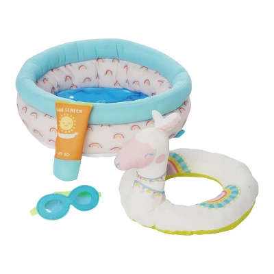 Manhattan Toy Stella Collection Pool Party 4 Piece Baby Doll Pool Playset For 12" And 15" Stella Dolls 6 Manhattan Toy Stella Collection Pool Party 4 Piece Baby Doll Pool Playset For 12" And 15" Stella Dolls - Image 4