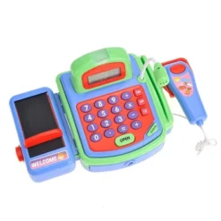 Ready! Set! Play! Link Pretend Play Electronic Cash Register Toy, Realistic Actions & Sounds - Green -Learning Toys Sales GUEST c2f46672 0d3e 4d93 8ee0 d946cce1eb7e