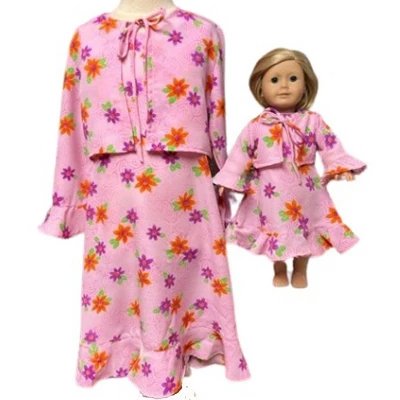 Doll Clothes Superstore Size 10 Matching Girl And Doll Pink Chiffon Dresses With Jacket 3 Doll Clothes Superstore Size 10 Matching Girl And Doll Pink Chiffon Dresses With Jacket