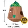 HearthSong Woodland HugglePod HangOut Set With Nylon Hanging Tent, LED Leaf Lights And Crescent Stand -Learning Toys Sales GUEST c4d1e586 30bd 4da9 96ee 5b8c5b8b99f6
