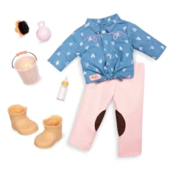 Our Generation 18" Equestrian Doll & Horse Set - Yanira With Foal -Learning Toys Sales GUEST c517d07f 19b5 4183 a3c7 2e10ae3a7391