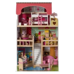ShpilMaster Wooden Doll House With Toys And Furniture Accessories With LED Light For Ages 3+ -Learning Toys Sales GUEST c52d1f2e 9ff9 4ff4 9b90 6fd86f41b018