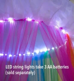 HearthSong - Rainbow Hideaway Canopy With LED Lights 14 HearthSong - Rainbow Hideaway Canopy With LED Lights -Learning Toys Sales GUEST c547870b 07b4 4361 a2b0 c5ddad0c3727