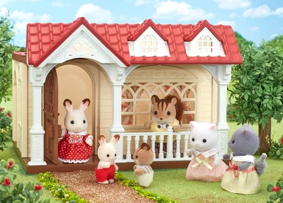 Calico Critters Sweet Raspberry Home Gift Set, Dollhouse Playset With 3 Collectible Figures, Furniture And Accessories 8 Calico Critters Sweet Raspberry Home Gift Set, Dollhouse Playset With 3 Collectible Figures, Furniture And Accessories - Image 6