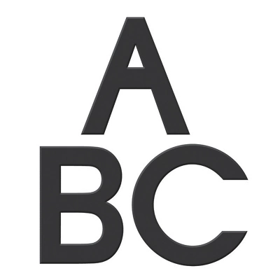 Dowling Magnets Foam Fun! Uppercase Black Magnetic Letters, 108 Pieces 3 Dowling Magnets Foam Fun! Uppercase Black Magnetic Letters, 108 Pieces