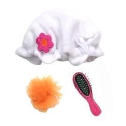 Sophia's - 18" Doll - Towel Wrap, Shower Cap, Sponge & Hairbrush Set - White 7 Sophia's - 18" Doll - Towel Wrap, Shower Cap, Sponge & Hairbrush Set - White -Learning Toys Sales GUEST c901b36d 6054 405e 83c3 31d4b3ca6c9f