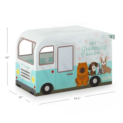 Martha Stewart Kids' Pet Grooming Van Play Tent 7 Martha Stewart Kids' Pet Grooming Van Play Tent - Image 5