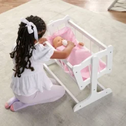 Badger Basket Heirloom Style Doll Cradle -Learning Toys Sales GUEST c9d72061 4066 4424 9cdc f84b71ce75b1
