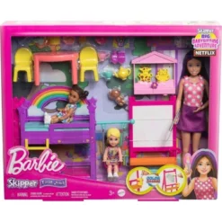 Barbie Skipper Babysitters Inc. Ultimate Daycare Playset With 3 Dolls, Furniture & 15+ Accessories -Learning Toys Sales GUEST ca8058f7 5936 4034 ac1f 700e46fb9d6e