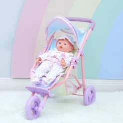 Olivia's Little World Baby Doll Jogging Stroller Buggy Iridescent Color OL-00016 -Learning Toys Sales GUEST ca9620d9 aeea 49cb 90dc 541973b4c6cb