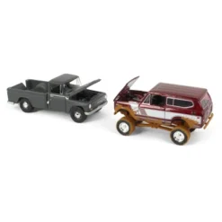 Johnny Lightning 1/64 Limited Edition International Harvester 2 Pack, 1965 Model 1200 And 1979 Scout Muddy Version JLCP7353 -Learning Toys Sales GUEST ccce6a18 7ae5 4000 9b80 fb787a80f77f