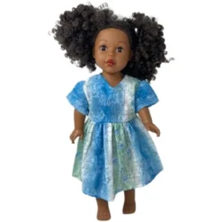 Doll Clothes Superstore Size 5 Matching Shades Of Blue Dresses For Girl And Dolls -Learning Toys Sales GUEST cd909107 44f8 49bc 94c8 7c9352db2969